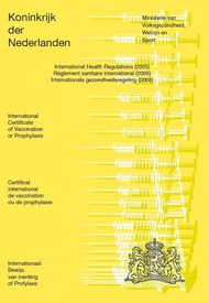 Notitieboekje Nederlands Vaccinatieboek - Het gele boekje - Vaccinatiebewijs | Sdu Uitgevers