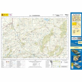 Topografische kaart 1035-I La Harinosa | CNIG - Instituto Geográfico Nacional1