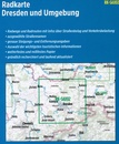 Fietskaart SAX02 Bikeline Radkarte Radkarte Dresden und Umgebung | Esterbauer