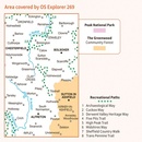 Wandelkaart - Topografische kaart 269 OS Explorer Map Chesterfield & Alfreton | Ordnance Survey