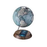 Design tafelglobe Bridge ø 22 cm - met geïntegreerd draadloos oplaadsysteem