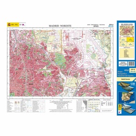 Topografische kaart 559-II Madrid Noreste | CNIG - Instituto Geográfico Nacional1