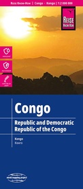 Wegenkaart - landkaart Kongo - Congo en Kongo - Democratische Republiek Congo | Reise Know-How Verlag