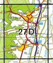 Topografische kaart - Wandelkaart 27D Epe (Veluwe) | Kadaster