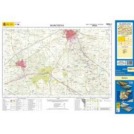 Topografische kaart 1004-I Marchena | CNIG - Instituto Geográfico Nacional1