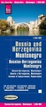 Wegenkaart - landkaart Bosnien-Herzegowina, Montenegro – Bosnië-Herzegovina | Reise Know-How Verlag