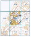 Topografische kaart - Wandelkaart 30F Leiden | Kadaster