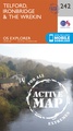 Wandelkaart - Topografische kaart 242 OS Explorer Map | Active Telford / Ironbridge  / The Wrekin | Ordnance Survey