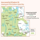 Wandelkaart - Topografische kaart 318 OS Explorer Map Galloway Forest Park North | Ordnance Survey