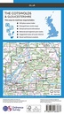 Fietskaart 8 Tour Map The Cotswolds & Gloucestershire | Ordnance Survey