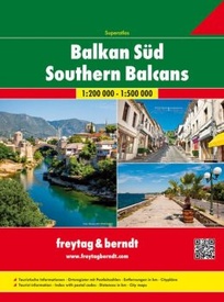 Wegenatlas Superatlas Balkan Süd - Balkan Zuid | Freytag & Berndt