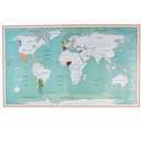 Scratch Map Vintage World Map | Rex London