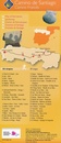 Pelgrimsroute (kaart) - Wandelkaart Camino Frances, wandelen naar Santiago de Compostela | CNIG - Instituto Geográfico Nacional