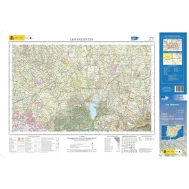 Topografische kaart 913-I Los Valientes | CNIG - Instituto Geográfico Nacional1
