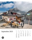 Kalender Hütten unserer Alpen 2025 | Korsch