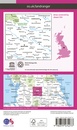 Wandelkaart - Topografische kaart 104 Landranger Active Leeds / Bradford -  Harrogate / Ilkley | Ordnance Survey Wandelkaart - Topografische kaart 104 Landranger Leeds & Bradford, Harrogate & Ilkley | Ordnance Survey