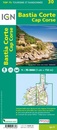 Fietskaart - Wandelkaart 75030 Bastia Corte Corsica | IGN - Institut Géographique National