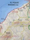 Wegenkaart - landkaart - Fietskaart 9 Touring Map Dodekanesos - Dodecanese | Terrain maps