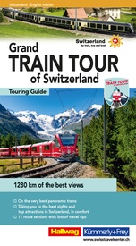 Treinreisgids Grand Train Tour of Switzerland Touring Guide EN | Hallwag