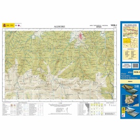 Topografische kaart 1028-I Aldeire | CNIG - Instituto Geográfico Nacional1