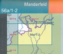 Wandelkaart - Topografische kaart 56A/1-2 Topo25 Manderfeld | NGI - Nationaal Geografisch Instituut