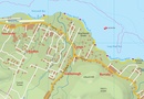 Wegenkaart - landkaart Saint Kitts / Nevis | Kasprowski Maps