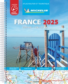 Wegenatlas Routier et Touristique France - Frankrijk |  A4-Formaat |  Ringband | 2025 | Michelin