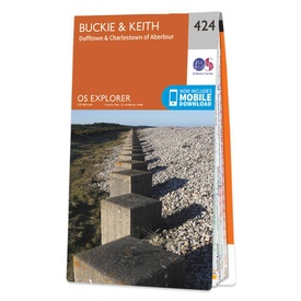 Wandelkaart - Topografische kaart 424 OS Explorer Map Buckie, Keith | Ordnance Survey