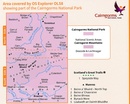 Wandelkaart OL58 OS Explorer Map | Active Braemar, Tomintoul & Glen Avon ACTIVE | Ordnance Survey Wandelkaart - Topografische kaart OL58 OS Explorer Map Braemar, Tomintoul & Glen Avon | Ordnance Survey