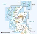 Wegenkaart - landkaart 12 Tour Map Scotland | Ordnance Survey