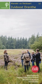 Wandelkaart 12 Staatsbosbeheer Zuidoost Drenthe | Falk