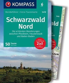 Wandelgids 5410 Wanderführer Schwarzwald Nord - Zwarte Woud noord | Kompass