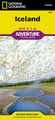 Wegenkaart - landkaart 3302 Adventure Map Iceland - IJsland | National Geographic