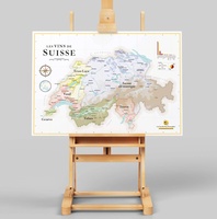 Suisse Vins Carte | 70 x 50 cm