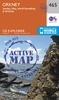 Wandelkaart - Topografische kaart 465 OS Explorer Map | Active Orkney / Sanday / Eday | Ordnance Survey