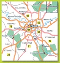 Wegenkaart - landkaart - Stadsplattegrond 106 Environ de Paris - Parijs | Michelin