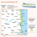 Wandelkaart - Topografische kaart 332 OS Explorer Map Alnwick, Amble | Ordnance Survey