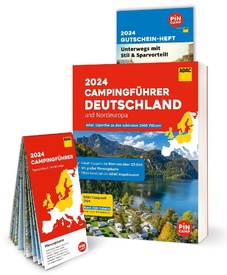 Campinggids Campingführer Deutschland & Nordeuropa - Duitsland & Noord Europa 2024 | ADAC