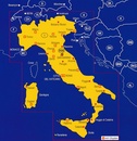 Wegenkaart - landkaart Italien - Italië | ADAC