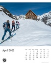 Kalender Hütten unserer Alpen 2025 | Korsch