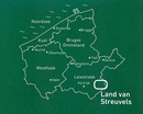 Wandelknooppuntenkaart Wandelnetwerk BE Land van Streuvels - Leiestreek | Westtour