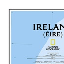 Wandkaart Ireland – Ierland, 76 x 91 cm | National Geographic Wandkaart 20427 Ireland – Ierland, 76 x 91 cm | National Geographic