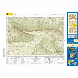 Topografische kaart 114-IV Ollo | CNIG - Instituto Geográfico Nacional1