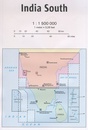 Wegenkaart - landkaart 4 India South - Zuid | Nelles Verlag