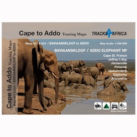 Wegenkaart - landkaart SC7-SC8 Baviaanskloof to Addo | Tracks4Africa