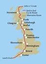 Fietsgids Land's End to John o' Groats | Cicerone