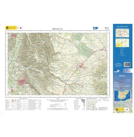 Topografische kaart 993-III Benalúa | CNIG - Instituto Geográfico Nacional1