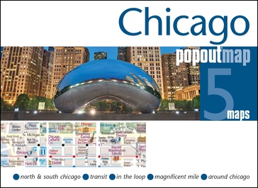 Stadsplattegrond Popout Map Chicago | Compass Maps