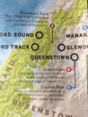 Wegenkaart - landkaart Planning Map New Zealand's South Island - Zuidereiland Nieuw Zeeland | Lonely Planet