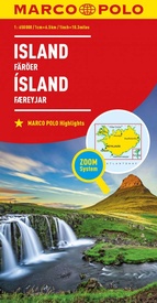 Wegenkaart - landkaart Iceland - IJsland | Marco Polo